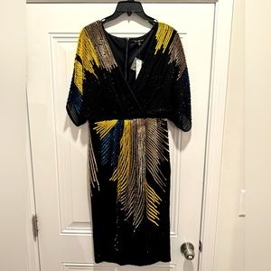 Gianni Bini Bridget Beaded Sequin Dress